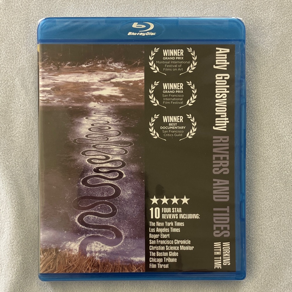 Andy Goldsworthy Blu-ray DVD Rivers and Tides Working with Time